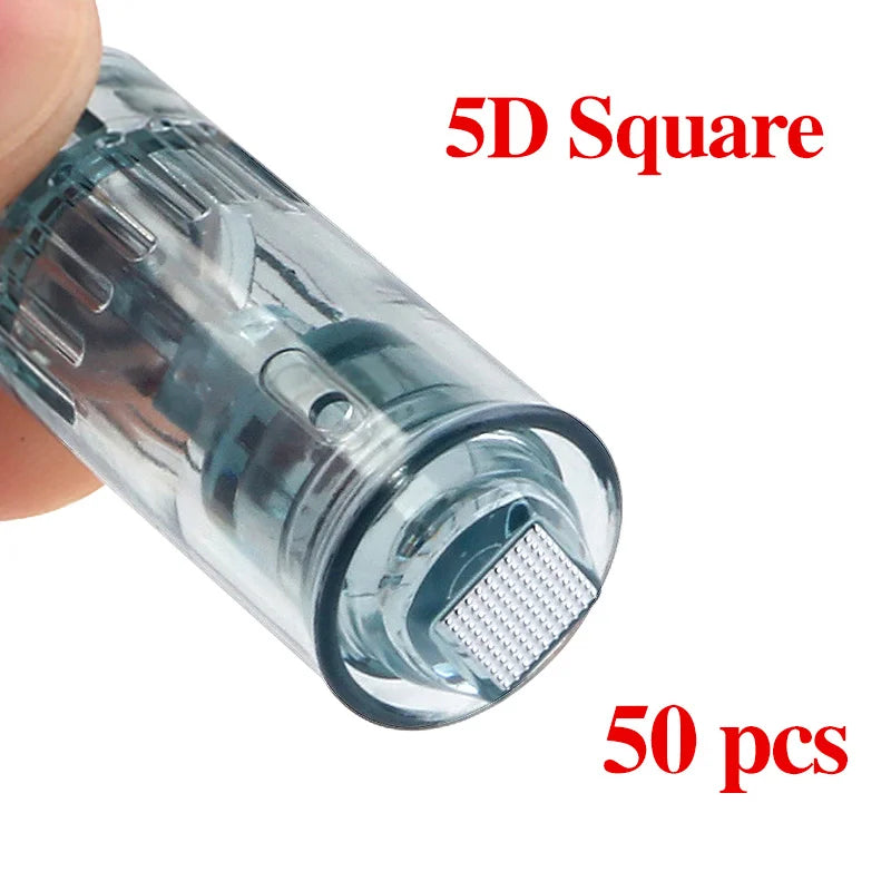 M8 Dr Pen Cartridge Needles – Bayonet Micro Replacement Tips for Derma Microneedling Pen 11/16/36/42 Pin 3D/5D Skin Care Treatment Needles