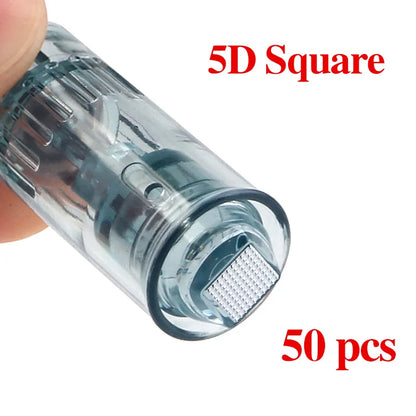 M8 Dr Pen Cartridge Needles – Bayonet Micro Replacement Tips for Derma Microneedling Pen 11/16/36/42 Pin 3D/5D Skin Care Treatment Needles