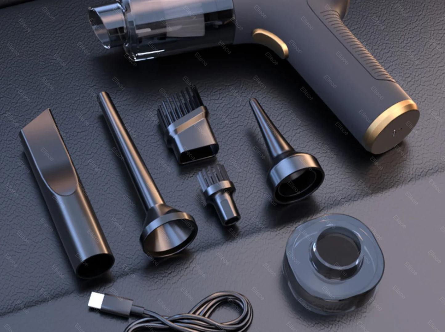 SZUK 18000PA Mini Portable Wireless Car Vacuum Cleaner – Powerful Handheld Cleaning Machine
