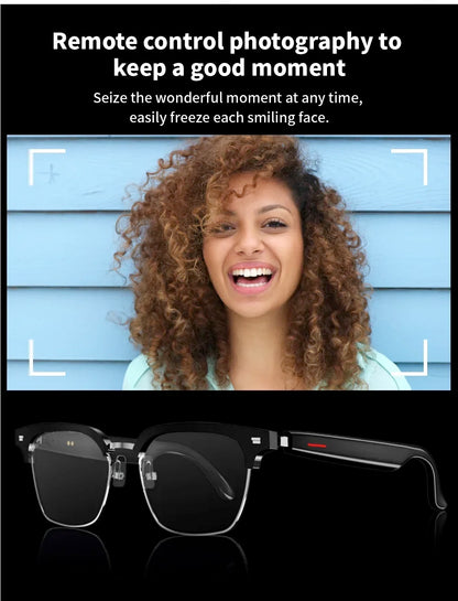 Hiwego Smart Music Sunglasses with Bluetooth Earphones – Wireless HIFI Headset for Driving & Hands-Free Calls