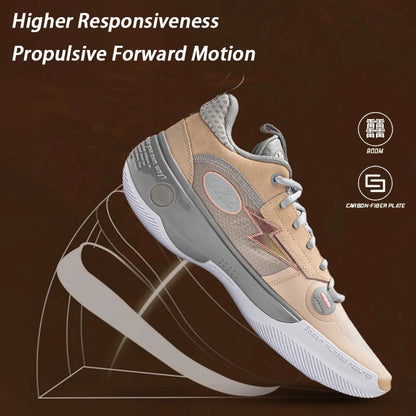 Li-Ning WAY OF WADE 10 LOW Basketball Shoes - Professional Carbon Plate Sneakers with Cushioning & Support