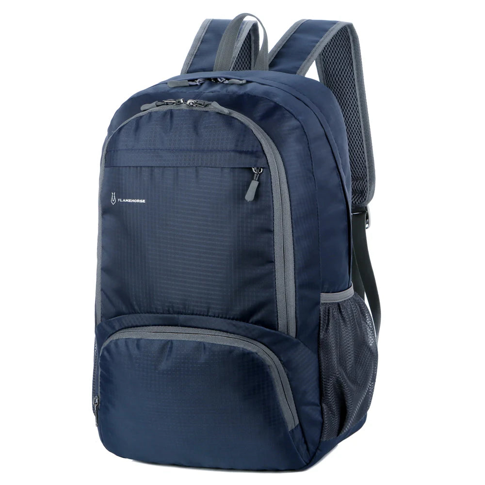 Lightweight Foldable Backpack - Waterproof Packable Daypack for Men & Women, Outdoor Travel, Hiking, Cycling & Camping Shoulder Bag