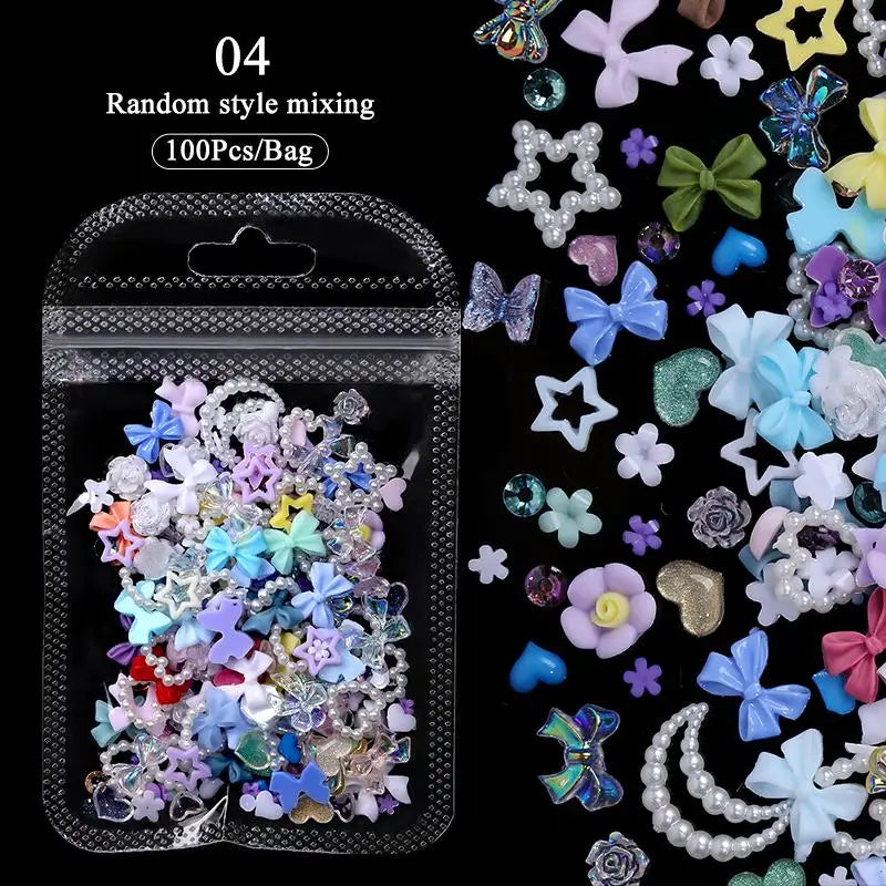 BORN PRETTY 30ML Nail Rhinestone Glue - Gel Adhesive for 3D Nail Charms, Bling Gems & Nail Decoration Supplies