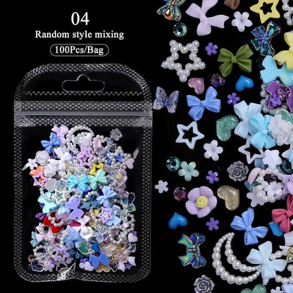 BORN PRETTY 30ML Nail Rhinestone Glue - Gel Adhesive for 3D Nail Charms, Bling Gems & Nail Decoration Supplies