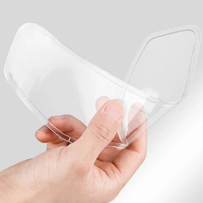4PCS Universal Motorcycle Helmet Anti-Fog & Rainproof Film - Clear Coating Sticker for Helmet Accessories
