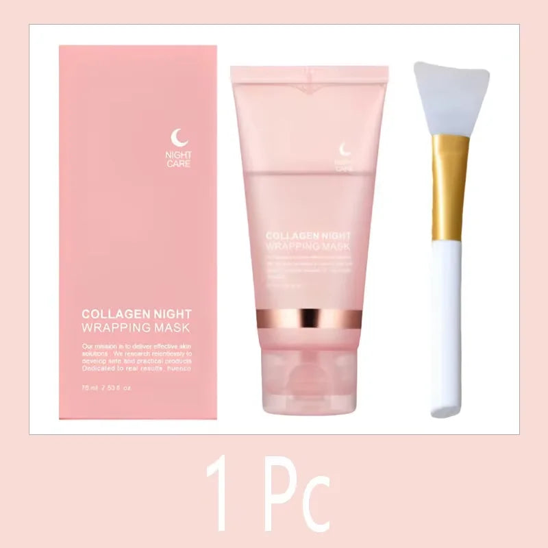 Collagen Peel-Off Facial Mask – Deep Cleansing, Hydrating & Moisturizing Korean Skincare Cream 75ml/100g