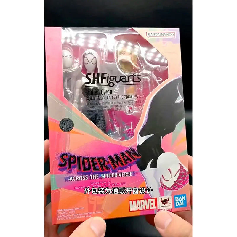 SHF Figuarts Super Gwen Action Figure – Spider-Gwen Gwen Stacy Collectible Model Toy