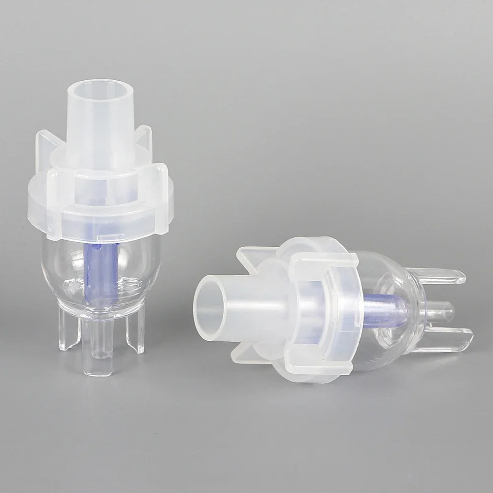 Nebulizer Inhaler Parts – Medicine Tank Cup & Compressor Atomizer Spray Injector, Non-Toxic PP Material Healthcare Accessory