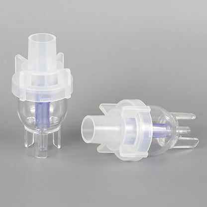 Nebulizer Inhaler Parts – Medicine Tank Cup & Compressor Atomizer Spray Injector, Non-Toxic PP Material Healthcare Accessory