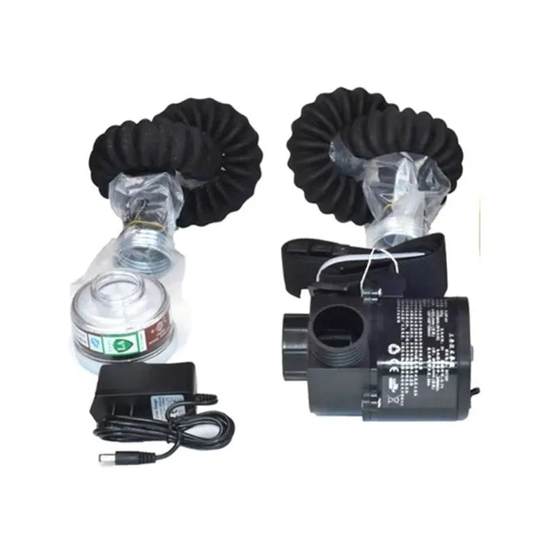 Electric Constant Airflow Full/Half Face Gas Mask – Supplied-Air Respirator for Workplace Safety & Protection
