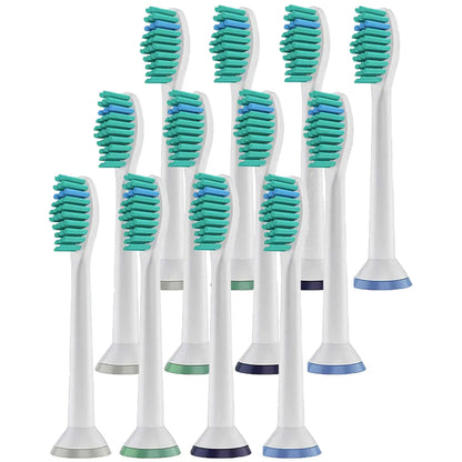 4-32PCS Replacement Toothbrush Heads – Compatible with Philips Sonicare Electric Toothbrush Models 1100/2100/4100/4300/5100/5300/6100