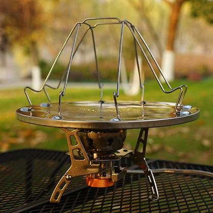 Portable Stainless Steel Toaster: Ideal for Camping & Outdoor Use - Foldable Grill & Multi-purpose Oven