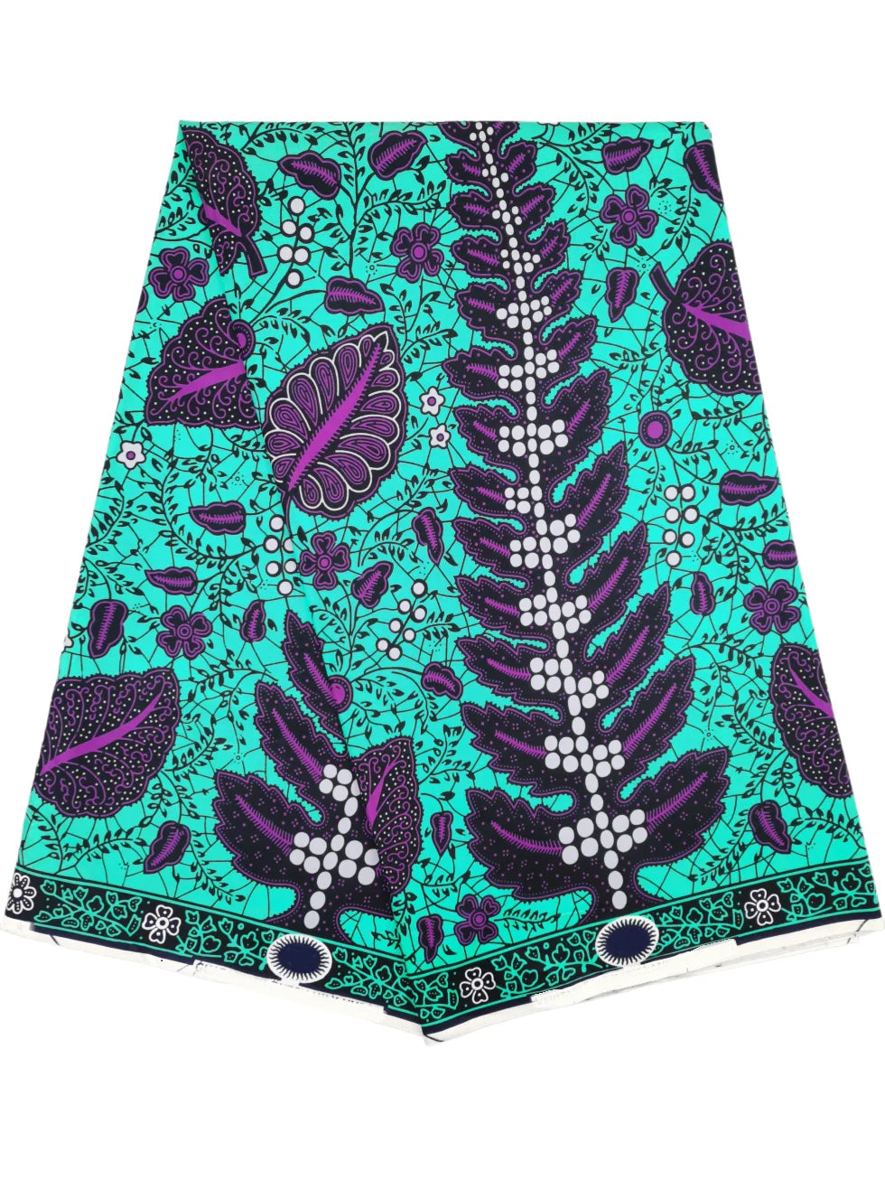 New Nigerian African Wax Fabric - 100% Cotton Real Wax Ankara Print High Quality Original Pagne Material