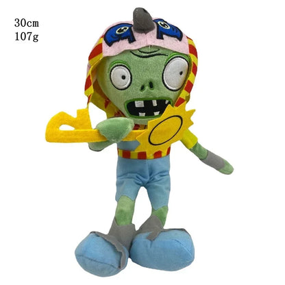 30cm Plants vs. Zombies Plush Toys - Soft Gargantuar, Zombie, and Pirate Zombie Stuffed Dolls for Kids and Fans