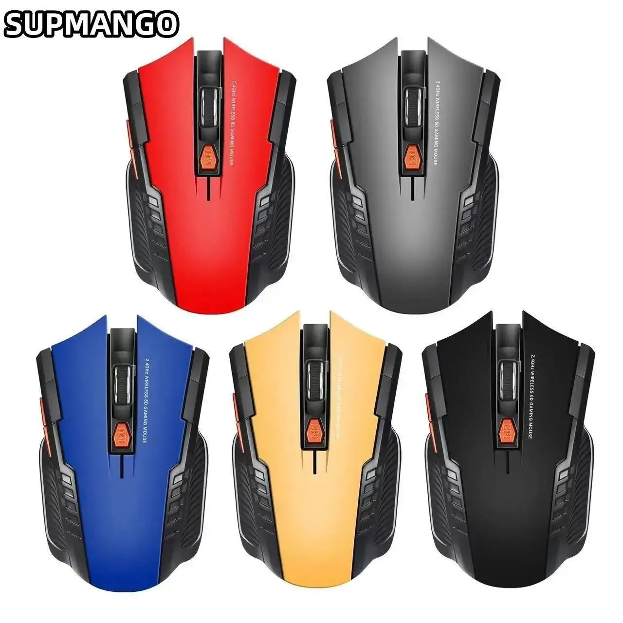 Mini 2.4 GHz Wireless Optical Mouse - 113 Battery Version, Portable Mouse for Notebook Computer, Wireless USB Mouse