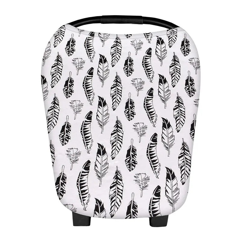 Baby Nursing Cover - Multi-Use Infant Car Seat Canopy Stroller High Chair Shopping Cart Privacy Cover