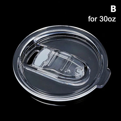 20/30oz Plastic Sealing Lids – Spill-Proof Splash Cover for Ozark, Trail, Arctic, Yeti Cups & Accessories