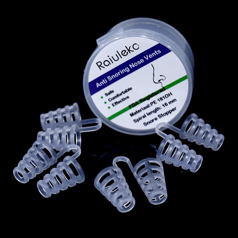 Professional Snore Stopper Set - Anti-Snoring Solution with Nose Vents & Nasal Dilators - 3/4PCS for Better Sleep