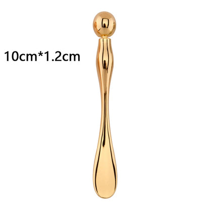 Metal Face Massage Stick — Anti-Wrinkle Eye Cream Applicator & Mask Mixing Spatula for Facial Care