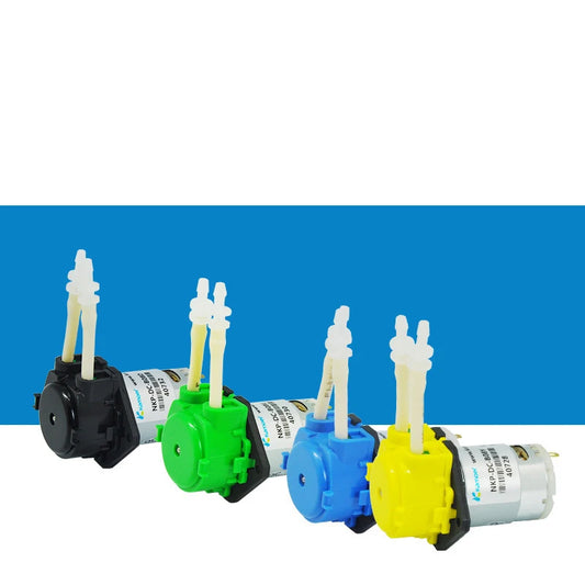 Kamoer DC 12V/24V Dosing Pump - Peristaltic Pump with Connector for Arduino, Aquarium, Lab & DIY Liquid Applications