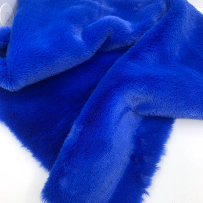 Faux Rabbit Fur Fabric – 50/80/160cm Super Soft 10mm Pile Plush Material for Stuffed Toys & Sewing
