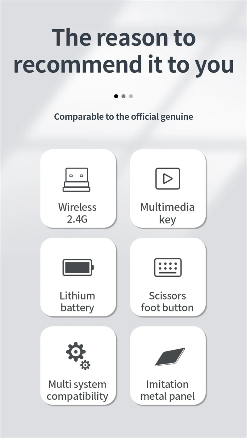 Bluetooth 5.0 & 2.4G Wireless Keyboard and Mouse Combo – Mini Multimedia Set for Laptop, PC, TV, iPad, MacBook, Android