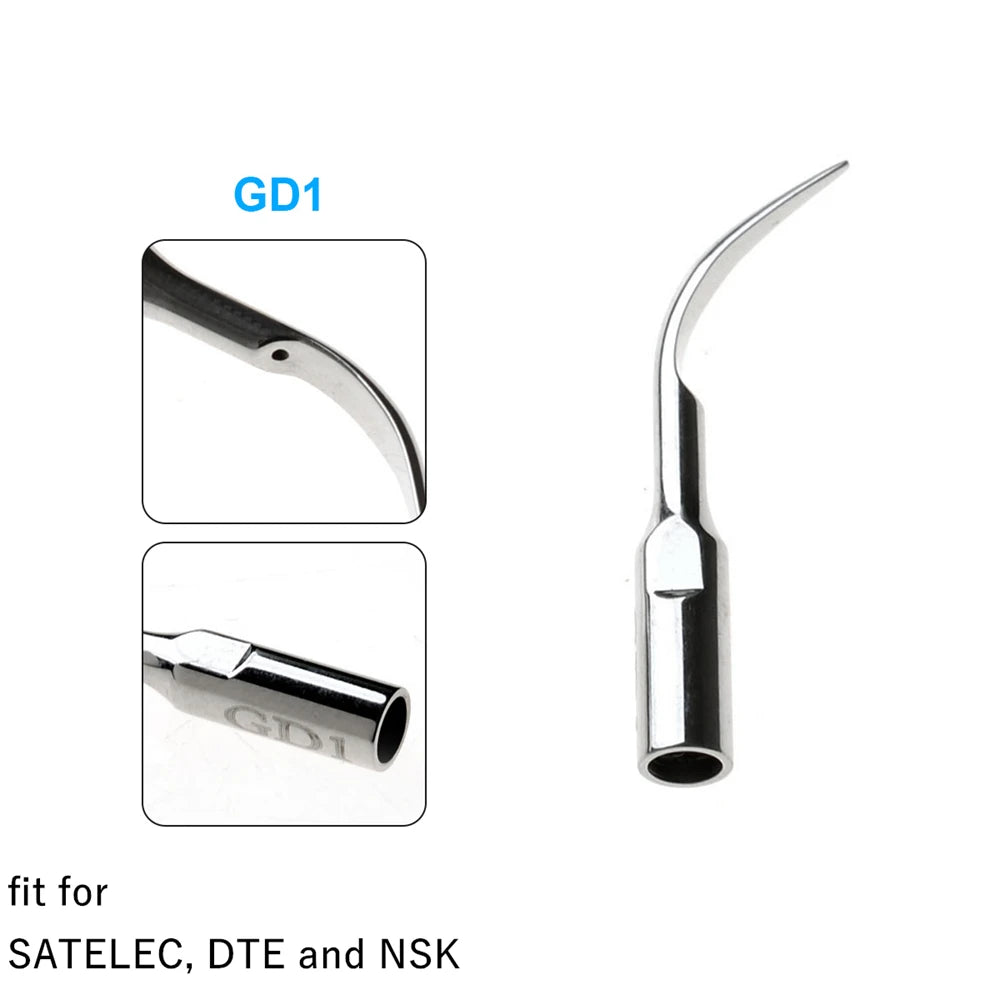 AZDENT Dental Ultrasonic Scaler Tips – Scaling, Periodontics, Endo, Perio Tips for EMS, Woodpecker, DTE, NSK, SATELEC Scalers