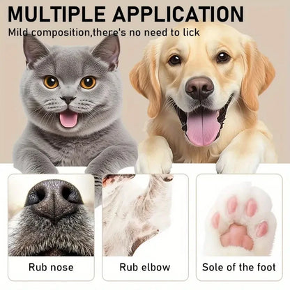 45g Dog & Cat Paw Balm Cream – Moisturizing Nose & Paw Protector for Cracked Feet Repair | Pet Skin Care Accessories