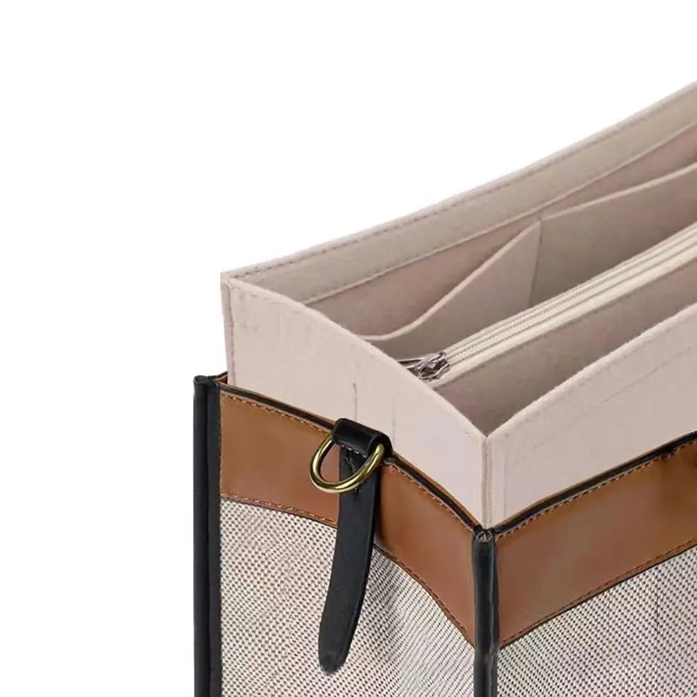 Felt Insert Liner Pouch — Handbag & Tote Bag Organizer for LV Onthego, Internal Purse Storage Accessory