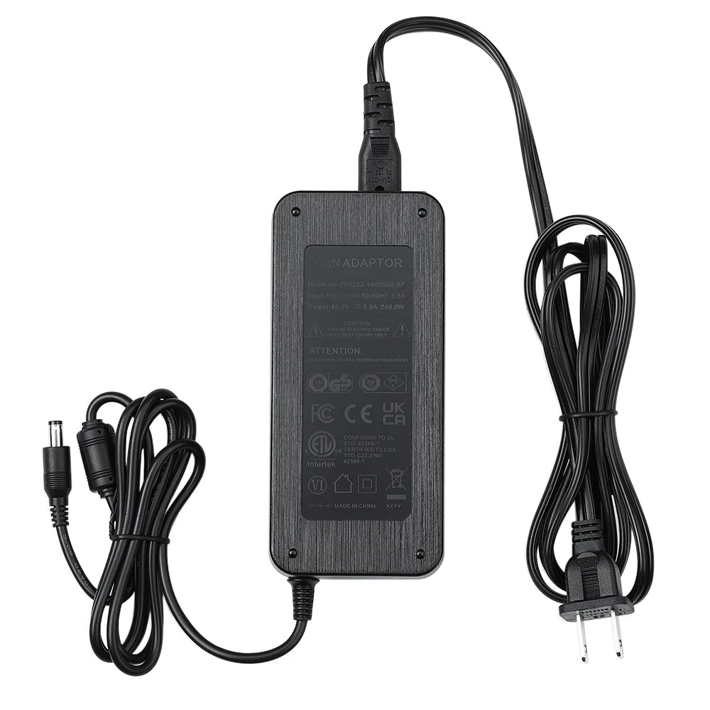 AIYIMA 48V 5A GaN Power Adapter — Switch Power Supply for TPA3255/TAS5630 Amplifiers, EU/US/AU/UK