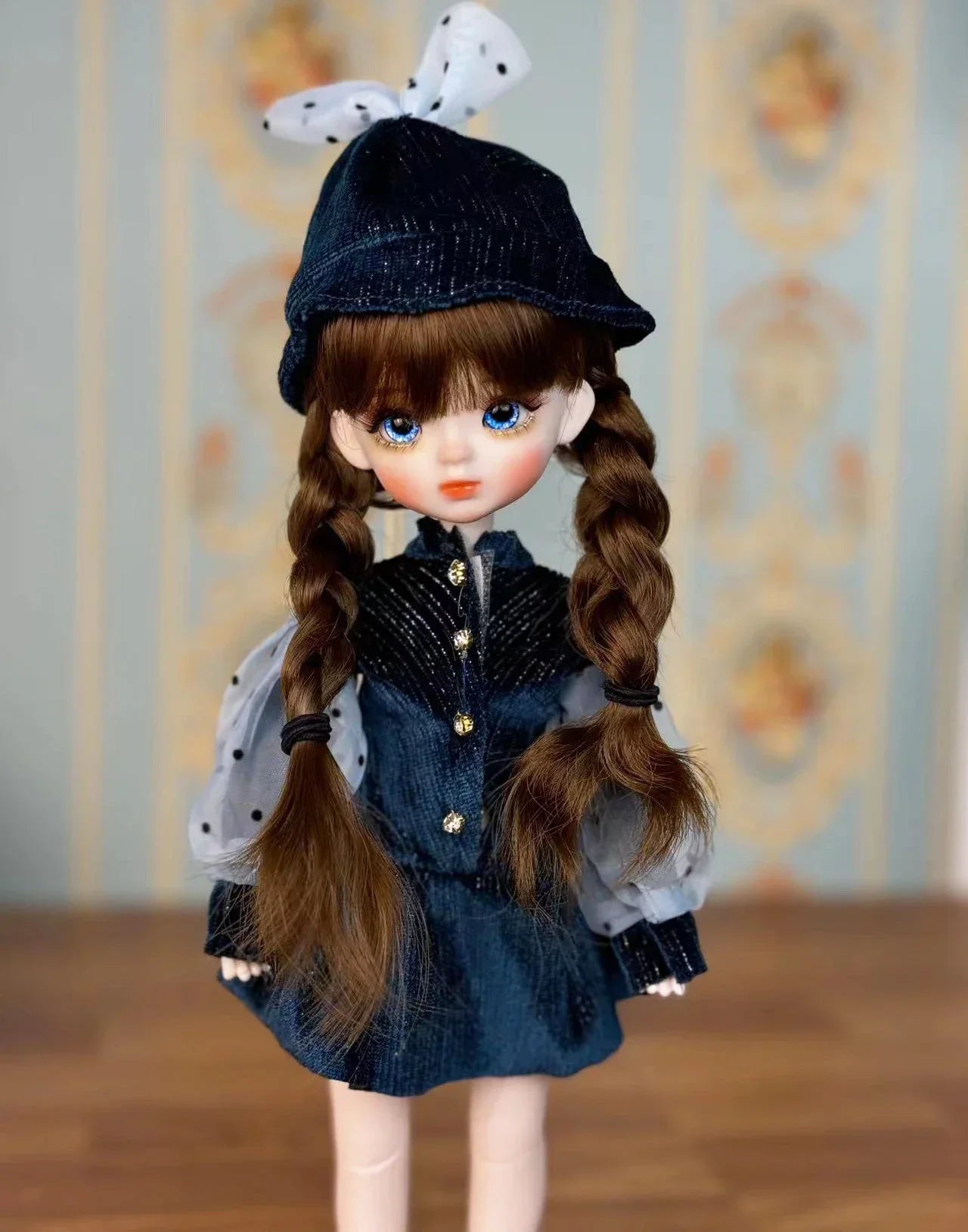 Sweet Doll 1/6 BJD Handmade 30cm Princess Doll – Makeup Doll for Girls Birthday Gift