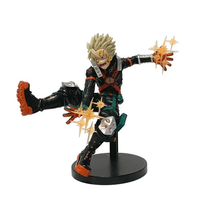My Hero Academia Izuku Midoriya & Katsuki Bakugo Action Figure Set – Multi-Form Anime Model Collectible Toy Doll Decoration