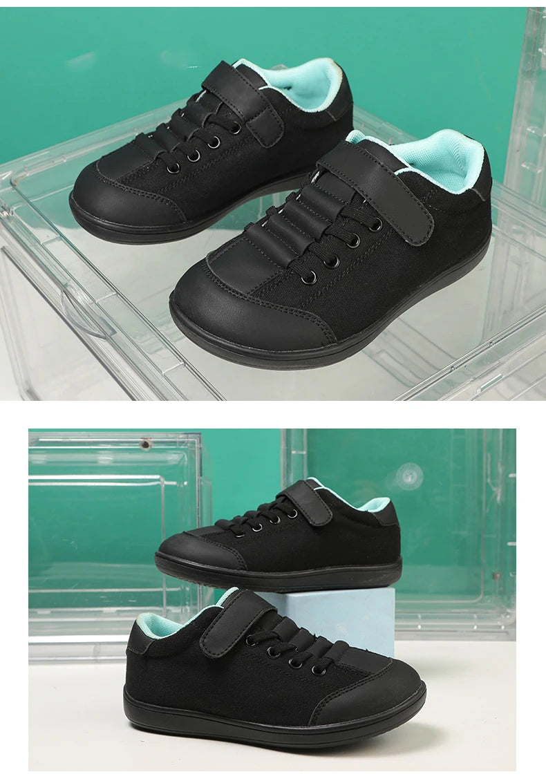 Children's Wide Barefoot Shoes – Anti-Slip Sports & Casual Shoes for Boys and Girls