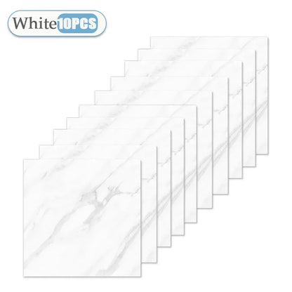 Self-Adhesive Wallpaper Tile Stickers - Waterproof 30x30cm Kitchen & Bathroom Home Decor