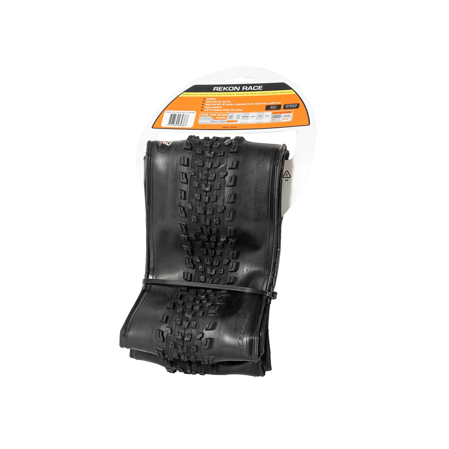 MAXXIS Rekon Race EXO TR Tubeless MTB Bike Tire – 29x2.25/2.35 Foldable Mountain Bicycle Tyre
