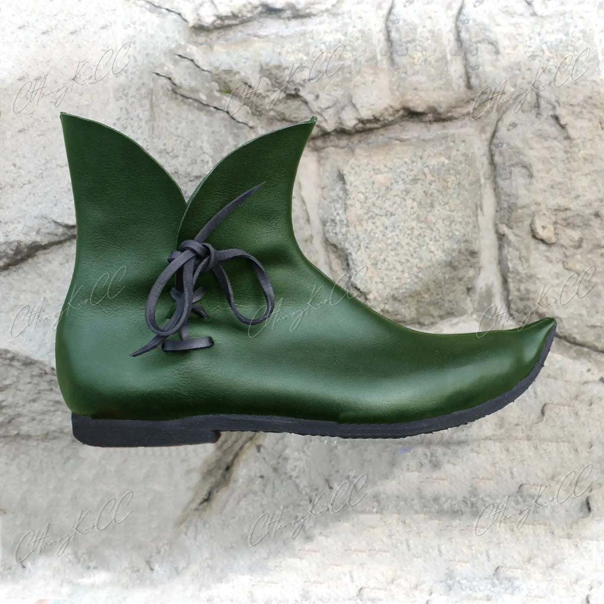 European Medieval Poulaine Boots - Vintage Royal Pointed Crakow Renaissance Cosplay Shoes
