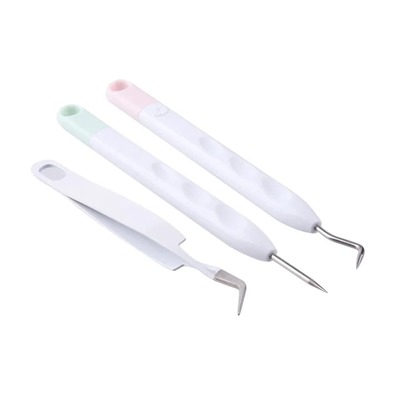 6pcs Craft Vinyl Weeding Tool Set – DIY Scrapbook & Silhouette Carving Tools for Cricut Maker