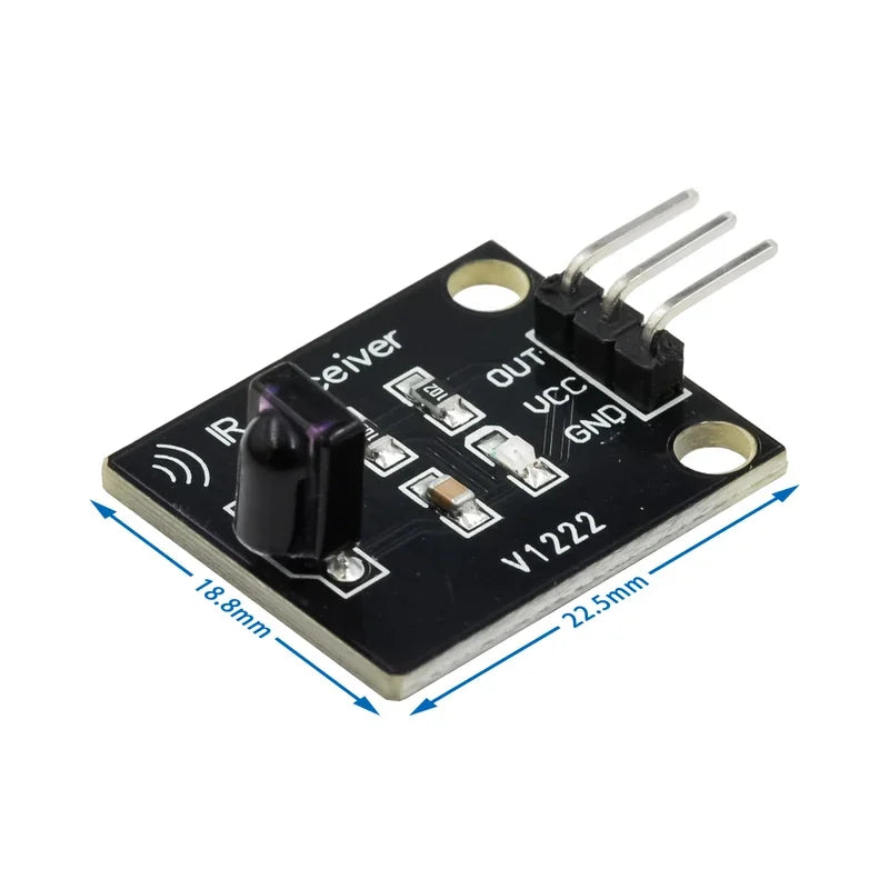 IR Infrared Transmitter & Receiver Module – 38kHz Digital Sensor for Arduino Electronic Projects