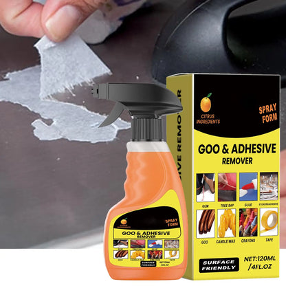 120ml Adhesive and Sticker Remover Spray - Multifunctional Glue Cleaner for Double-Sided Tape and Sticky Residue