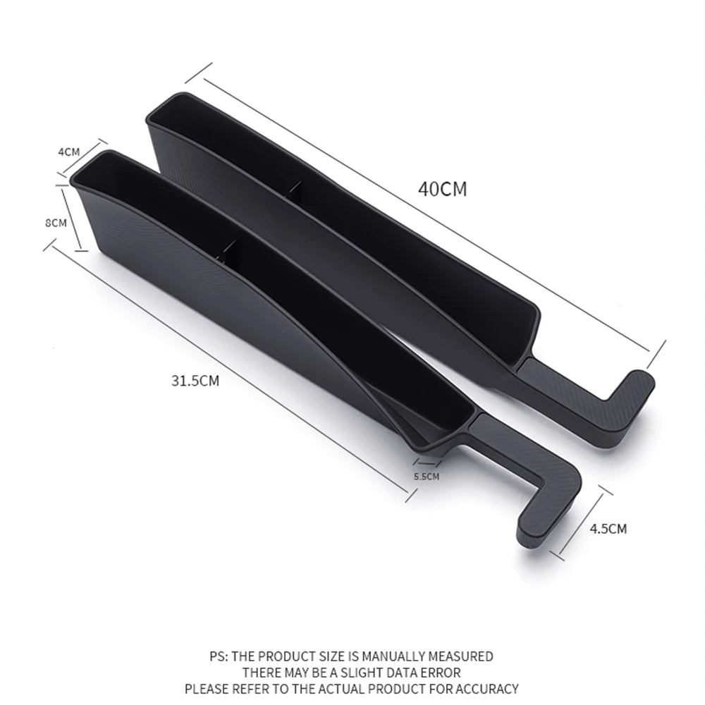 2024 New 2PCS Car Seat Gap Filler – Auto Storage Box to Prevent Phone Drops, Universal Car Accessories Tool Kit