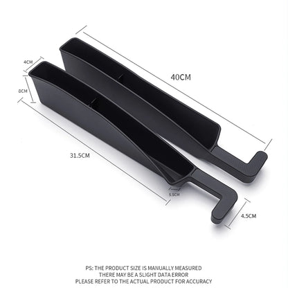 2024 New 2PCS Car Seat Gap Filler – Auto Storage Box to Prevent Phone Drops, Universal Car Accessories Tool Kit
