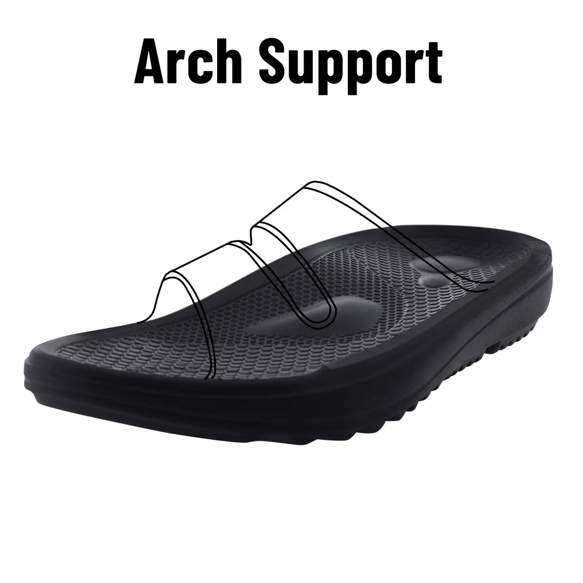 Orthopedic Arch Support Sandals - Unisex Summer Beach Flip Flops & House Slides