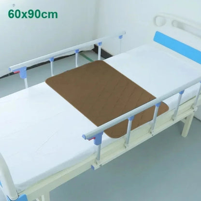 Washable Incontinence Urinary Bed Pad – Thickened Waterproof Reusable Mattress for Elderly, Adult, Paralyzed & Bedridden Care