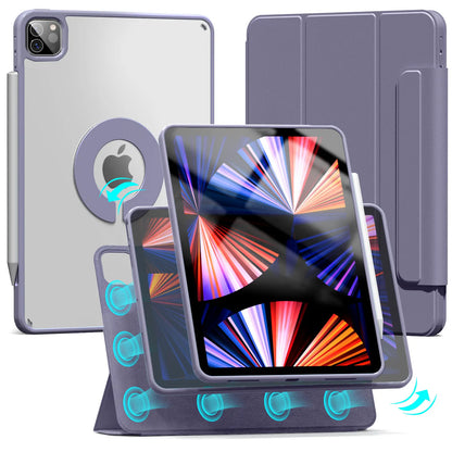 Magnetic Case for iPad 10.2, Air, Pro 11/12.9 & Mini 6 – Detachable Back Shell for 2022 Models