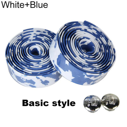 Bicycle Handlebar Tape – Anti-Vibration PU EVA Non-Slip Breathable Road Bike Bar Wrap for Racing