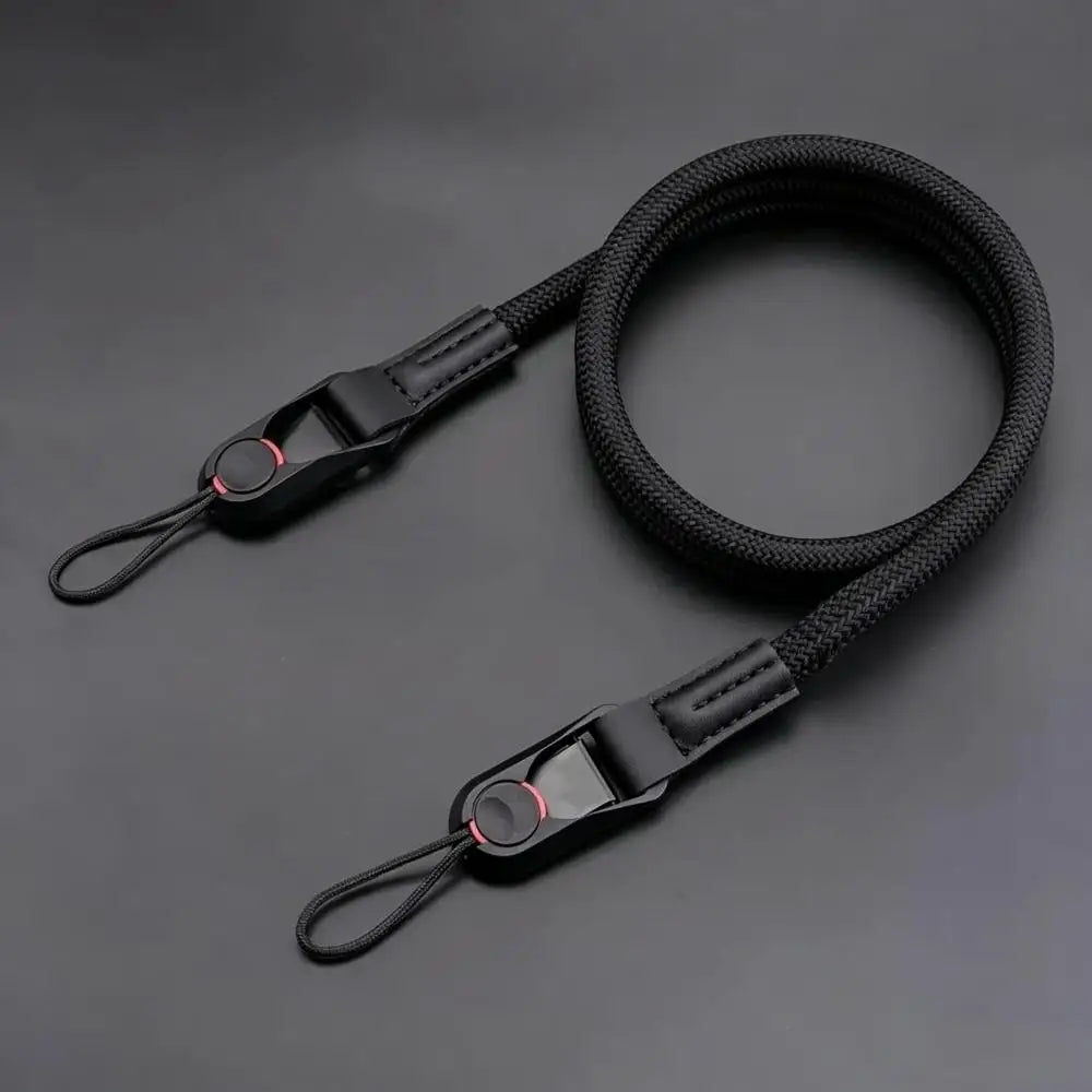 Quick-Release Camera Strap - Adjustable Round Rope Shoulder & Neck Strap for DSLR and Mirrorless Cameras