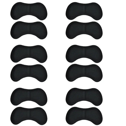 12PCS Heel Insoles Patch – Pain Relief Anti-Wear Cushion Pads with Adhesive Foot Care Inserts for Shoes