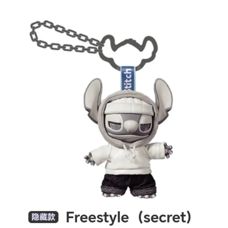 Miniso Disney Stitch Gen Z Street Series Blind Box – Vinyl Figure Pendant & Bag Charm Gift