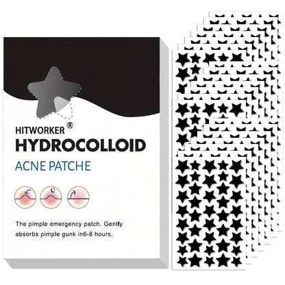 400/800-Piece Hydrocolloid Pimple Patches - Gentle, Alcohol-Free Acne and Blemish Cover Stickers for Daily Skincare