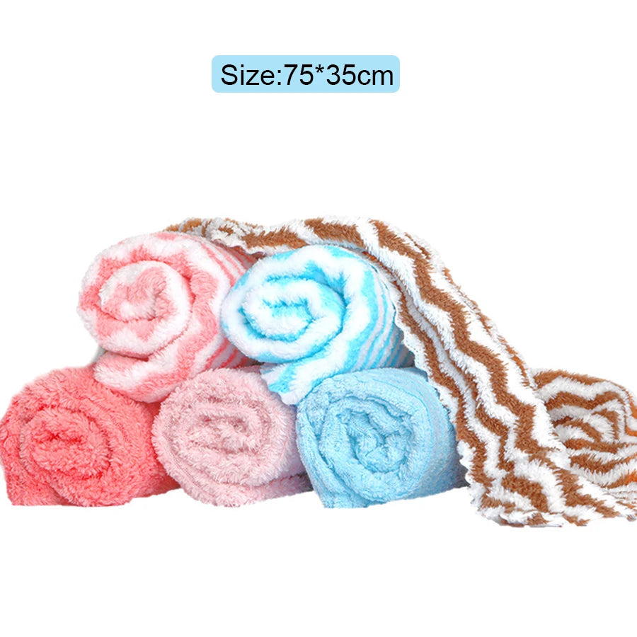 Large Absorbent Pet Towel – Dog and Cat Bathing Towel, Fast Drying